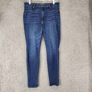 Cookie Johnson Jeans Womens 32 Dark Wash Stretch High Rise Jeggings Leggings